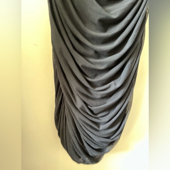 Y2K Betsey Johnson New York Vintage Pink Petal Ruche Formal Prom Dress - Picture 15 of 15